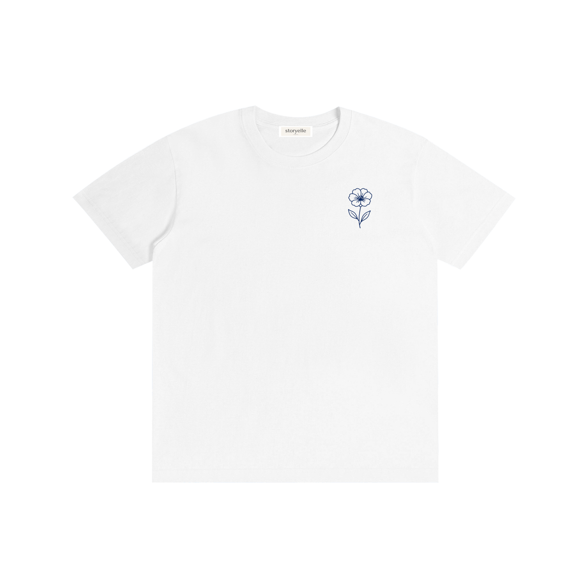 The Navy Flower T-Shirt