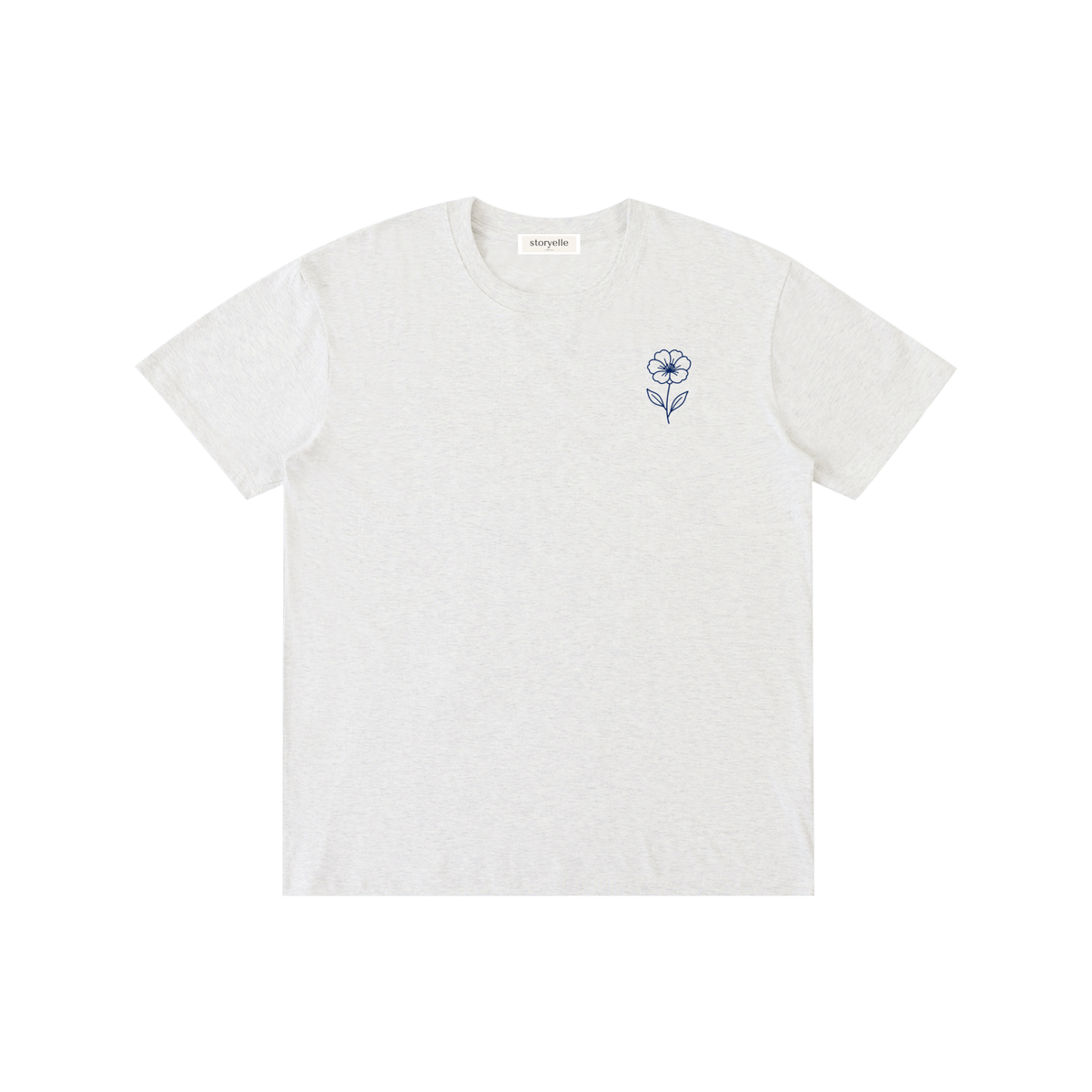 The Navy Flower T-Shirt
