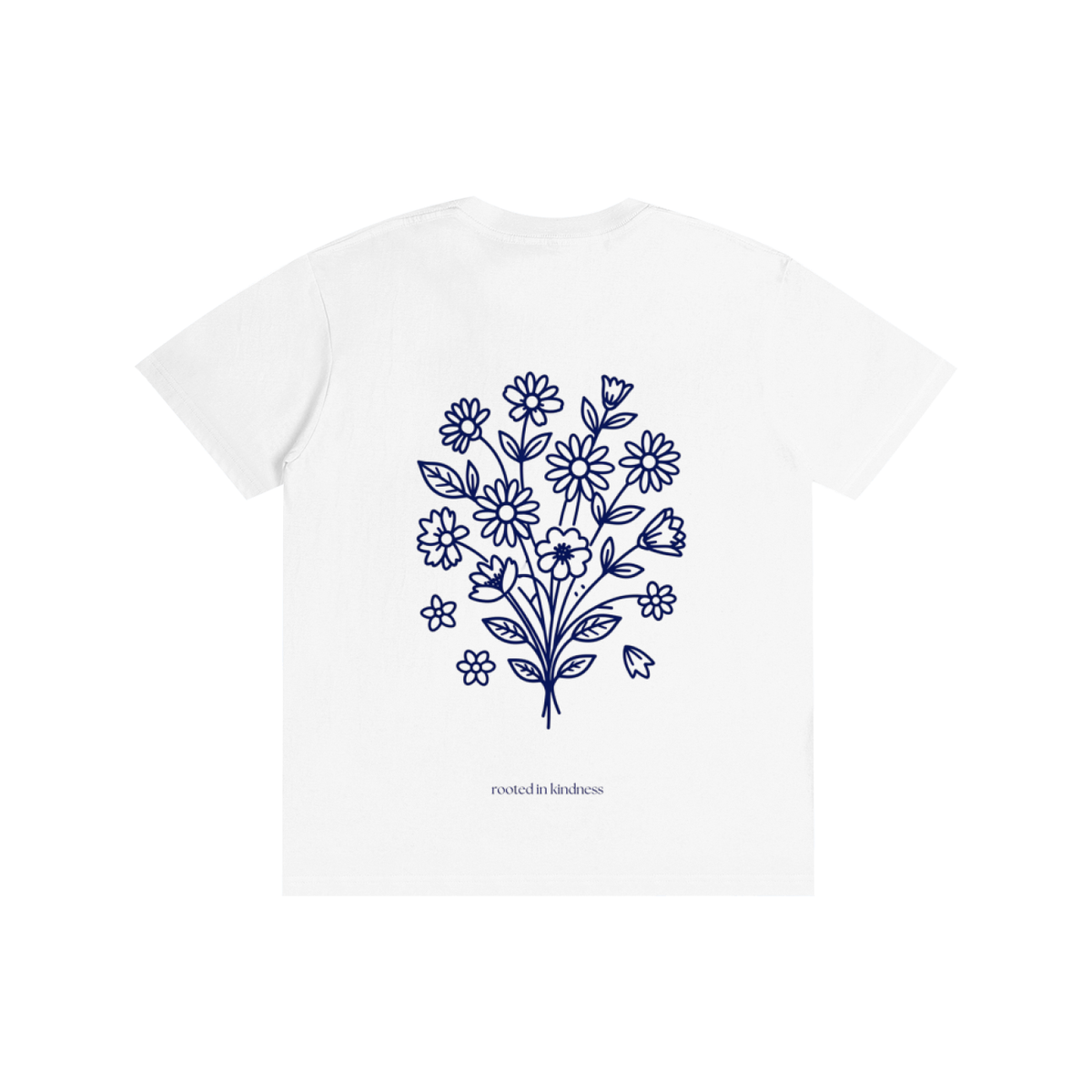 The Navy Flower T-Shirt