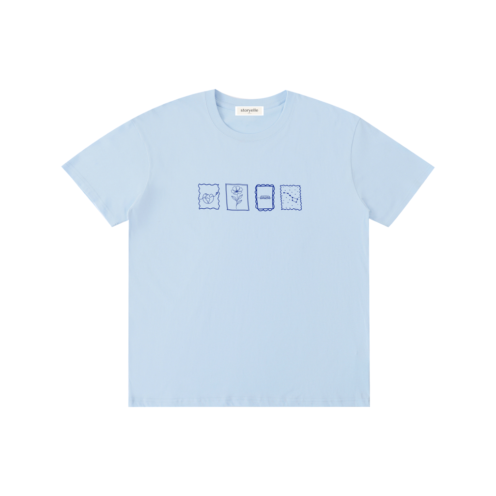 The Hand-drawn Stamp T-Shirt