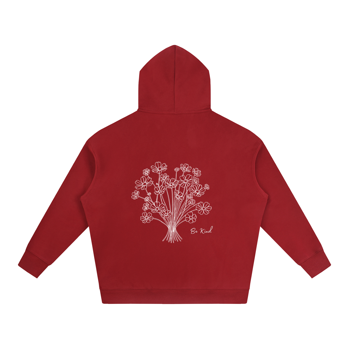 The "Be Kind" Flower Hoodie