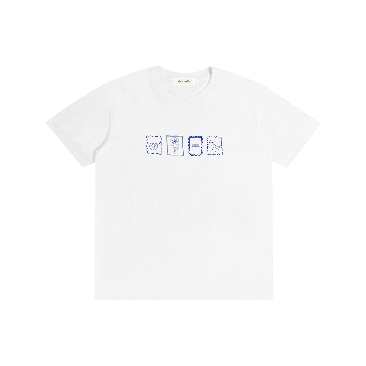 The Hand-drawn Stamp T-Shirt
