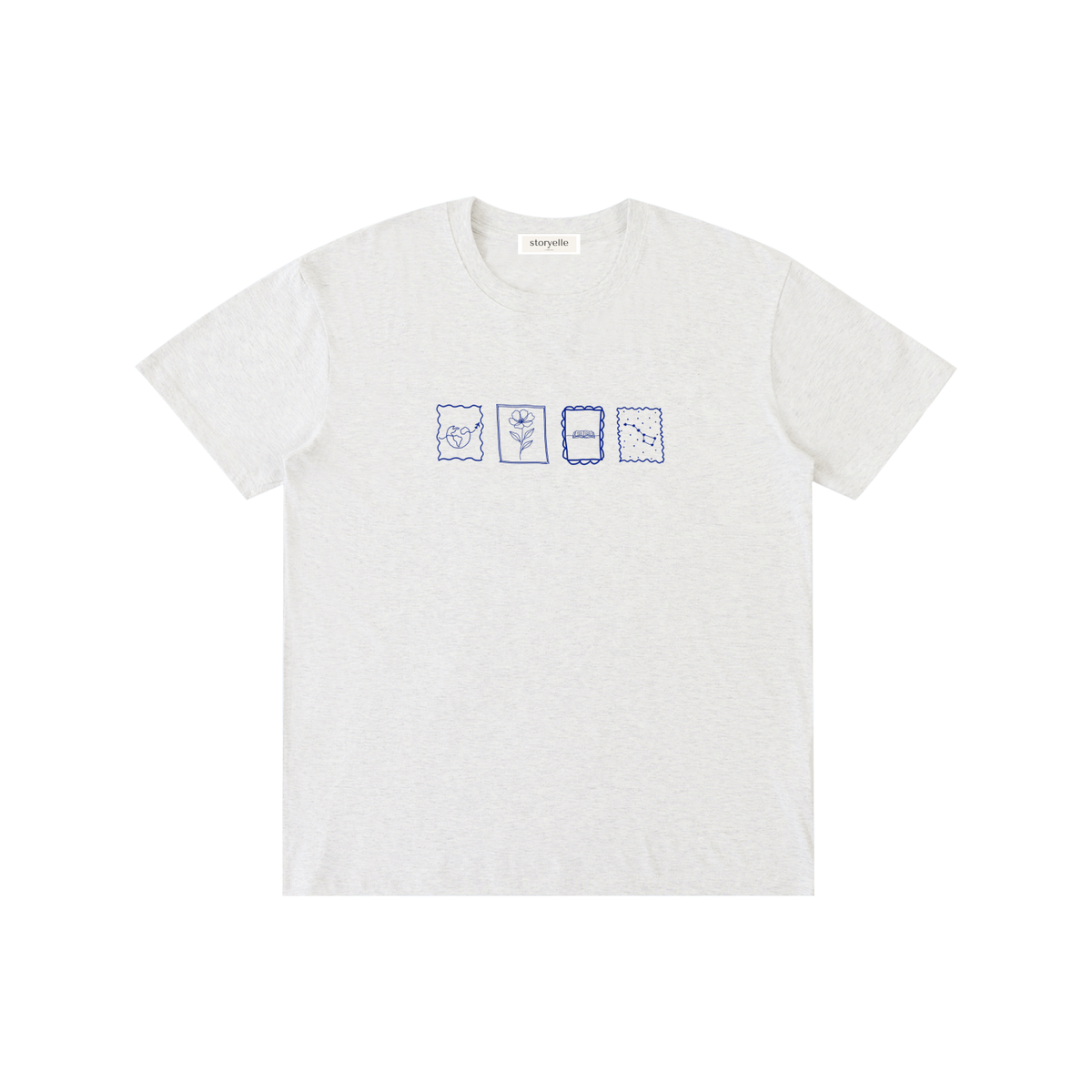 The Hand-drawn Stamp T-Shirt