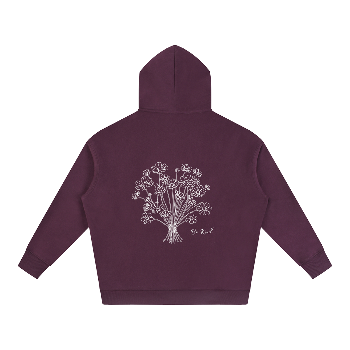 The "Be Kind" Flower Hoodie