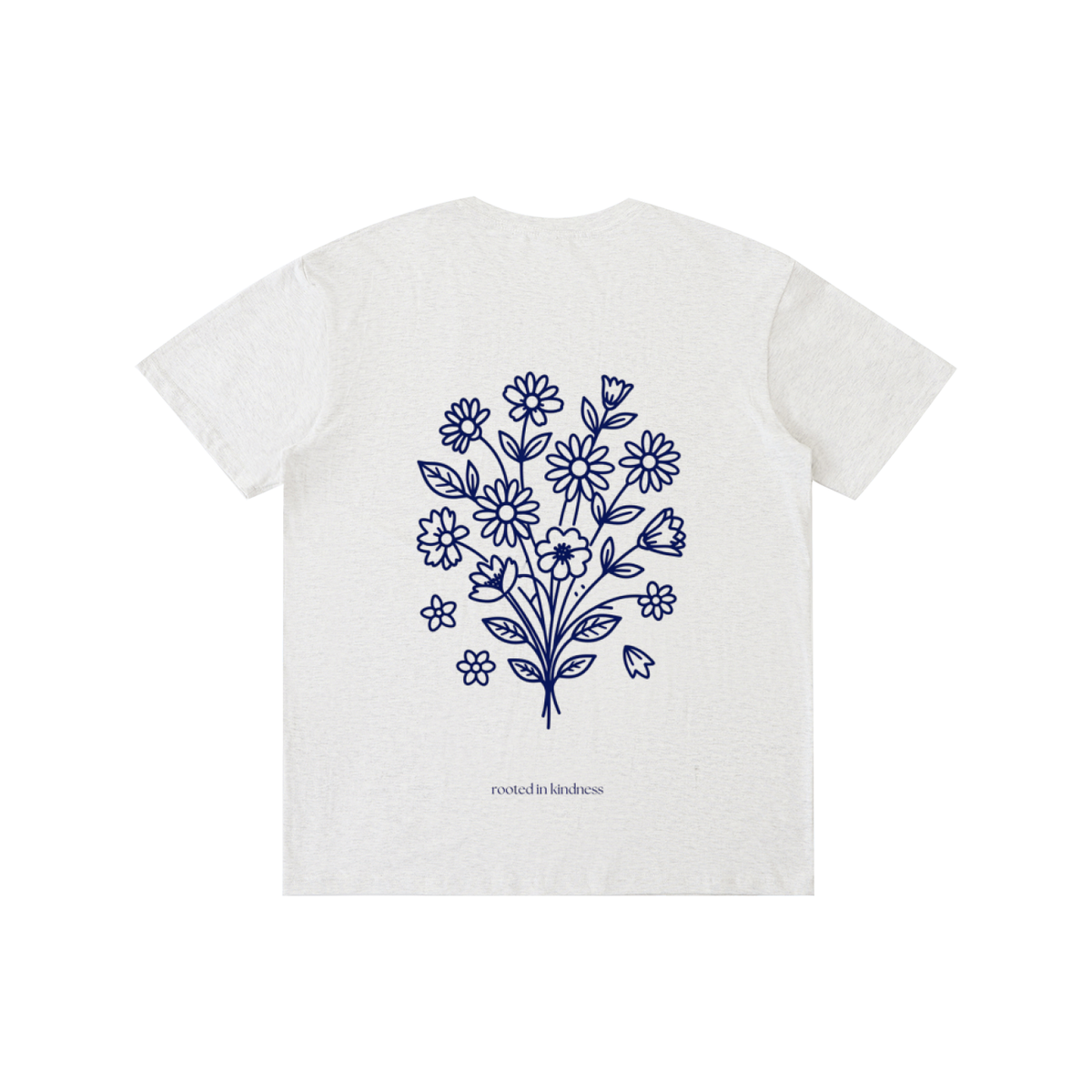The Navy Flower T-Shirt